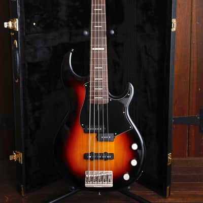 Yamaha BBP35 5-String Bass Guitar Vintage Sunburst Pre-Owned image 2