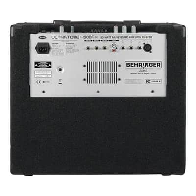 Behringer ULTRATONE K900FX Ultra-Flexible 90W 3-Channel PA System / Keyboard Amplifier with FX and FBQ Feedback Detection image 4