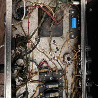 Fender Super Reverb 2-Channel 40-Watt 4x10" Guitar Combo 1963 - 1967 - Black Panel image 8