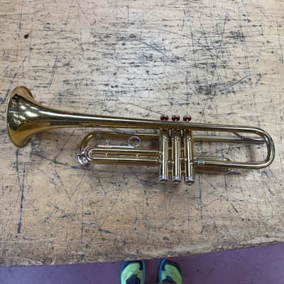 Vintage The Martin Imperial Bb Trumpet with Case and Mouthpiece Just Serviced Made in the USA image 9