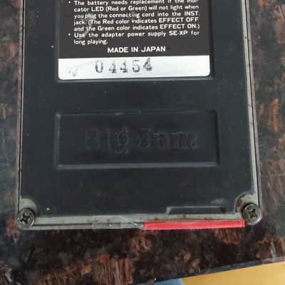 Multivox Big Jam Distortion SE-8 80's Red | Reverb