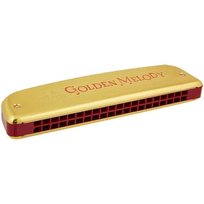 Hohner Golden Melody Tremolo Harmonica, Key of C, 3 Octave, 2416/40/C - M2416017 image 2
