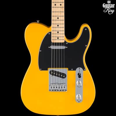 Fender Standard Telecaster Maple Fingerboard Black Pickguard Butterscotch Blonde image 1