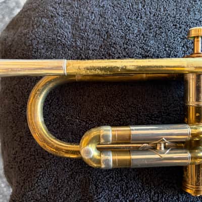 King Liberty 2B Trumpet 1945-1946 - rebuilt valves! image 3
