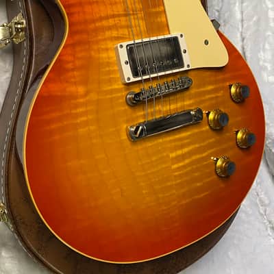 NEW! Gibson Custom 1960 Les Paul Standard Reissue VOS - Tangerine Burst - Authorized Dealer - 9.2 lbs - G07538 image 7