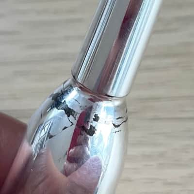 Bach K342 Mega Tone 3C Fluegelhorn Mouthpiece 2022 - Silver image 4