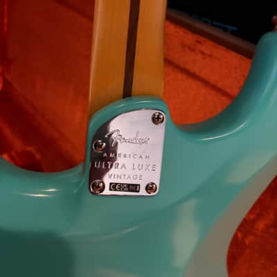 Fender American Ultra Luxe Vintage '60s Stratocaster HSS 2025 - Present - Sea Foam Green image 3