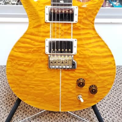 2020 PRS Santana Retro Wood Library Quilted Maple Top with Brazilian Fretboard & Rosewood Neck, Excellent Condition with OHSC & Paperwork! image 9