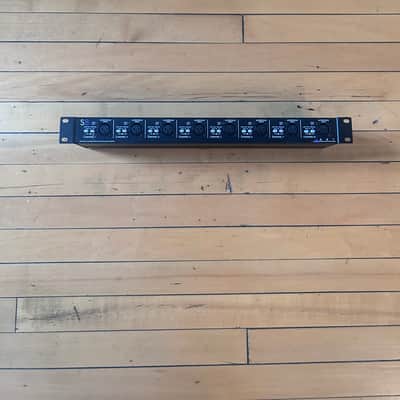 ART S8 Rackmount 8 Channel Microphone Splitter 2009 - Present Black image 1