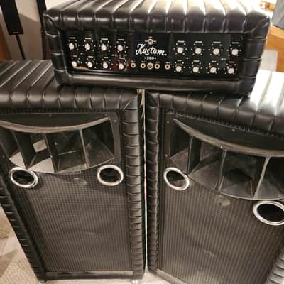 Vintage Kustom Tuck n Roll Complete PA System image 3