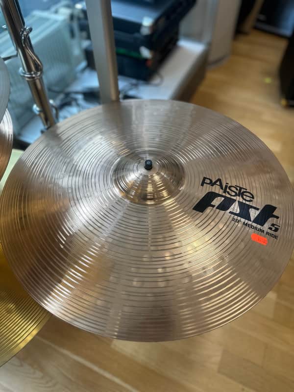 Paiste 20" PST 5 Medium Ride Cymbal 2012 - Present - Traditional image 1