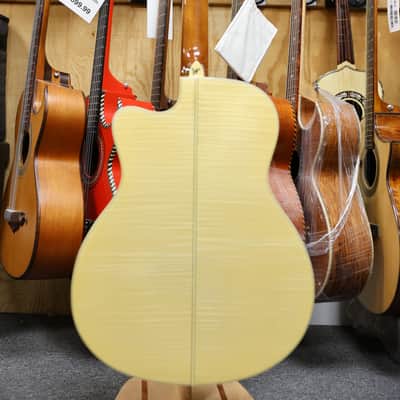 Washburn AG40CEK Flamed Maple Grand Auditorium with Electronics 2010s - Natural image 8