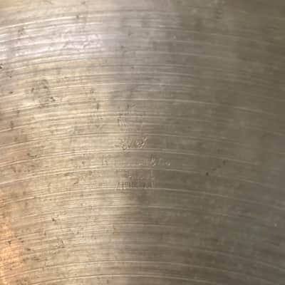 Vintage Zildjian 22" 1960's New Stamp Istanbul K Medium Ride - 2499g (video demo) image 3