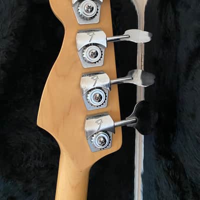 Fender American Jazz Bass USA Olympic White 1989 / Case image 3