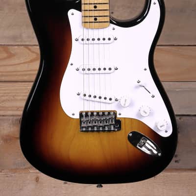 Fender Limited Edition 70th Anniversary 1954 Stratocaster DLX Closet Classic Wide-Fade 2-Color Sunburst w/ Case image 1