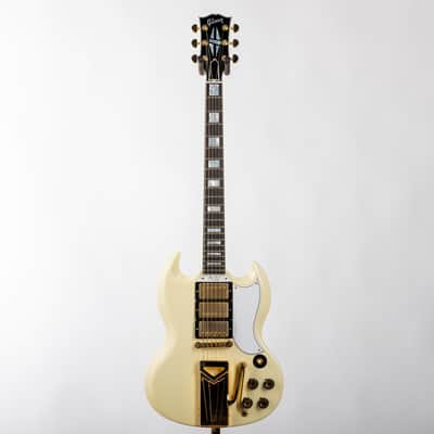 Gibson 60th Anniversary 1961 SG Les Paul Custom VOS, Polaris White | Demo image 3