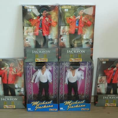 Michael Jackson 13" figure Street LIFE 800010 & 800200 Lot image 1