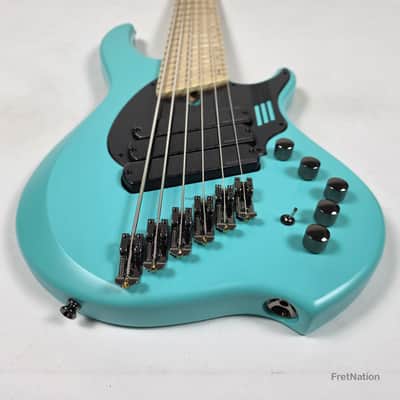 Dingwall NG3 6-String Matte Celestial Blue Bass w/ Bag 9.74lbs #16891B - B-Stock image 8