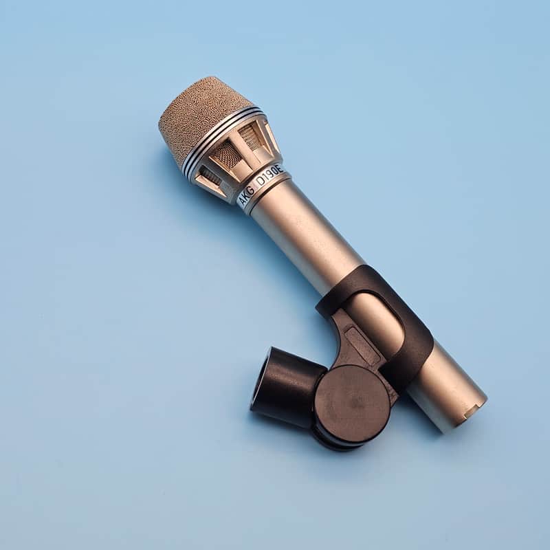 ☆Vintage 1970s AKG D190E *New Foam* Dynamic Microphone - D190 D1000E image 1