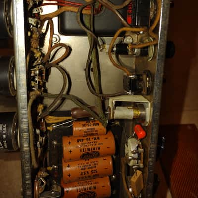 1955 Fender Deluxe Amplifier -Narrow Panel- 5E3 Circuit- NEW VIDEO DEMO! A Tweed Monster! image 15