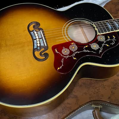NEW! Gibson Acoustic 1957 SJ-200 Acoustic Guitar Murphy Lab Light Aged - Vintage Sunburst - Custom Shop - Authorized Dealer - 4.5 lbs G06824 image 3
