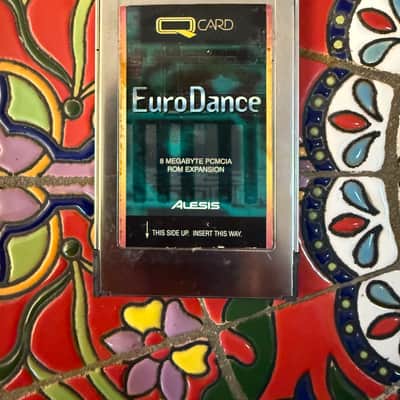 Alesis Q Card Euro Dance 8MB for Quadrasynth, QSR, S4 / Plus, QS6, QS7, QS8