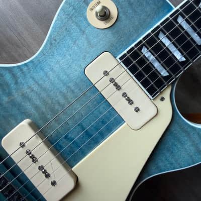 Gibson Les Paul Classic Player Plus - Satin Ocean Blue image 4