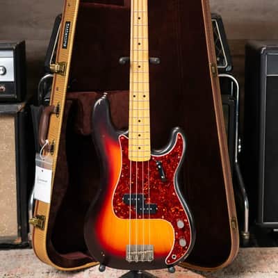 Nash PB-57 Electric Bass - 3-Tone Burst with Hardshell Case image 13