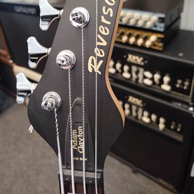Warwick Artist Series Adam Clayton Signature 4-String Bass with Maple Fretboard 2010s - Creme White image 4