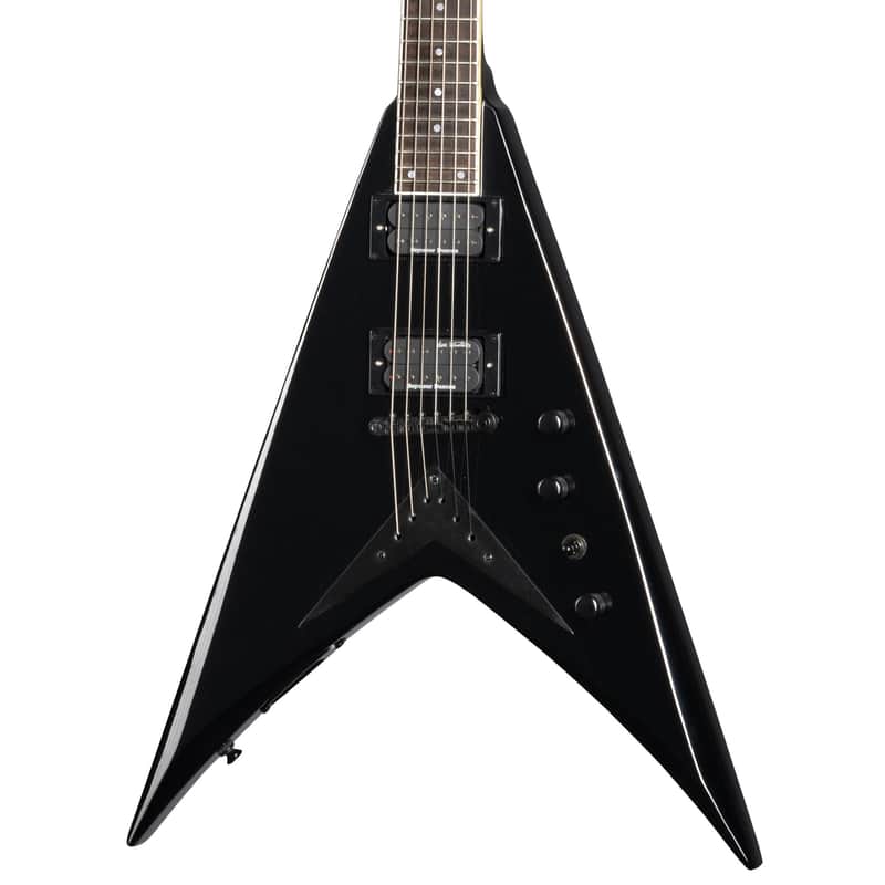 Kramer Dave Mustaine Signature Vanguard Guitar w/ Seymour Duncan Pickups - Ebony image 1