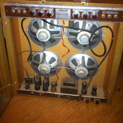 1953 Danelectro Commando 8x8 Little Walter Harmonica Amp, Tweed image 3