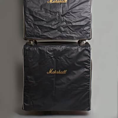 Marshall  JMP Model 1987/2187 Lead MKII 50 Watt Tube Full Stack Amplifier (1977), ser. #03535J. image 12