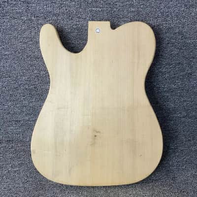 Basswood Unfinished Tele Style Guitar Body image 7