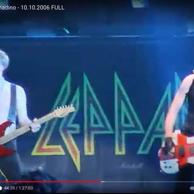 Def Leppard 2008 Stage Used Logo Backdrop. Joe Elliot COA image 2