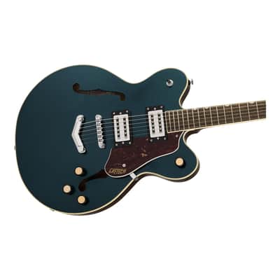 Gretsch G2622 Streamliner Center Block Double-Cut with V-Stoptail Laurel Fingerboard BroadTron BT-3S Pickups, Midnight Sapphire image 3