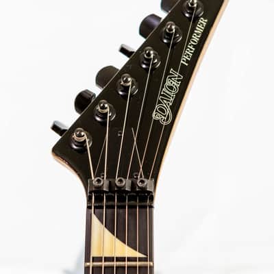 Daion Performer HSS Super Strat late 1980s - Black image 12