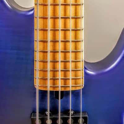NEW Maruszczyk Elwood L 5a-24+ 2016 Blue Flame Maple Top and Back image 5