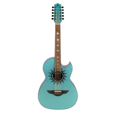 H. Jimenez LBQ1GXE-CN Galaxia Bajo Quinto - Cosmic Nebula with Fishman Pickup and Case BLOWOUT SALE $749 image 2