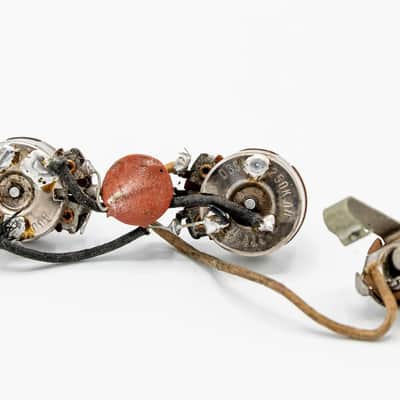 1973 Fender Telecaster Vintage Wiring Harness w/ 250K CTS Pots, Switchcraft Jack image 2