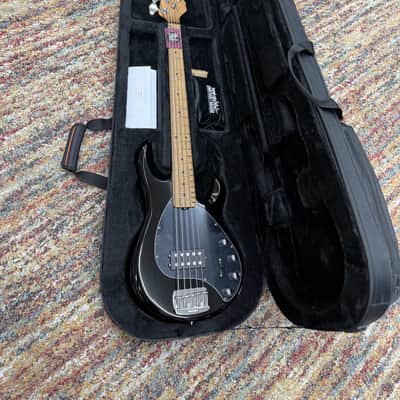 Ernie Ball Music Man StingRay Special 5 H with Roasted Maple Fretboard - Jet Black image 4