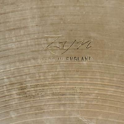 1960s MADE IN ENGLAND 15” ZYN Hihats 761g 771g image 3