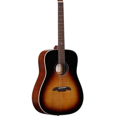 Alvarez MD60EVB Masterworks Dreadnought All-Solid AAA Sitka/Mahogany Acoustic-Electric Guitar - Vintage Burst image 2
