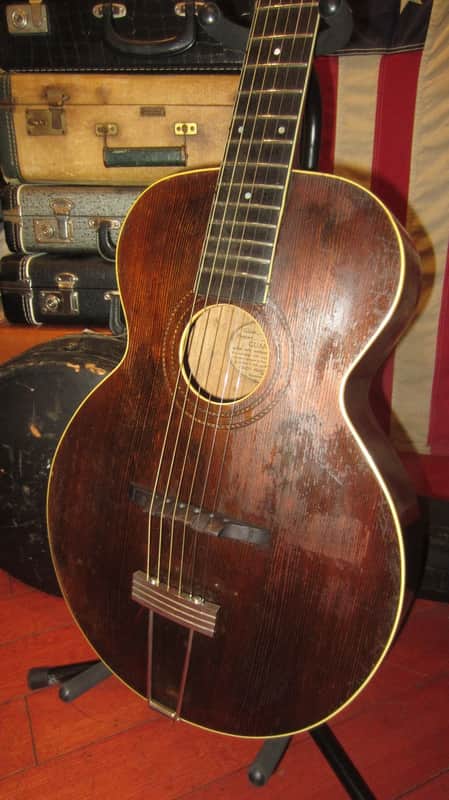 1914 Gibson L-1 Brown w/ Original Case image 1