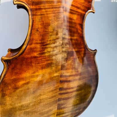 Fine Italian labeled Violin Stefano Scarampella di Brecia Fece In Mantova 1855 image 17