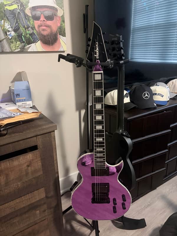 Jackson Pro Series Marty Friedman Signature MF-1 2021 - Present - Purple Mirror image 1