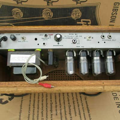 70's MITCHELL MK 1 TUBE AMP made in USA RARE image 2