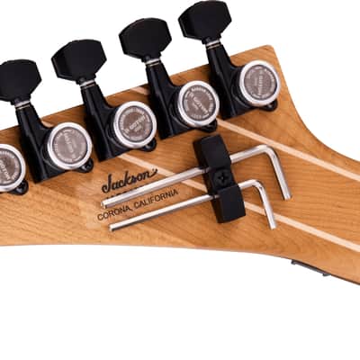 Jackson American Series Virtuoso Limited Edition Electric Guitar, Ebony Fingerboard, Gold Rush image 5