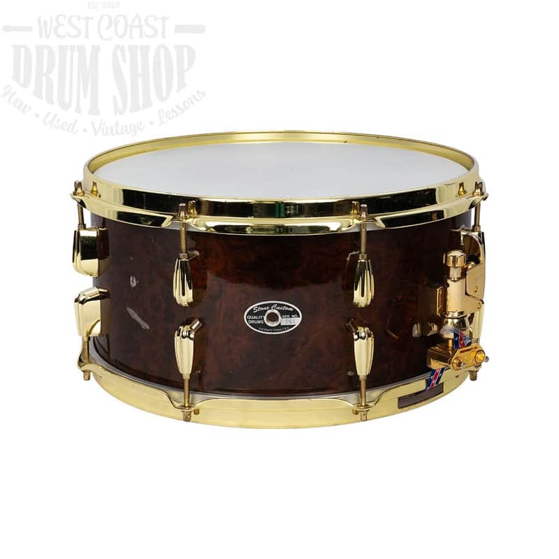 Used Stone Custom Drums 6.5x14" Mahogany image 1