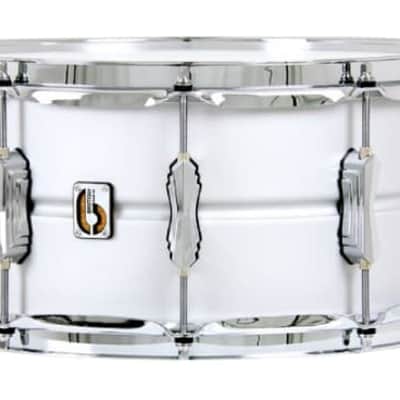 British Drum Co. AV-14-65-SN Aviator Series Aluminum Snare. 6.5" x 14" image 2