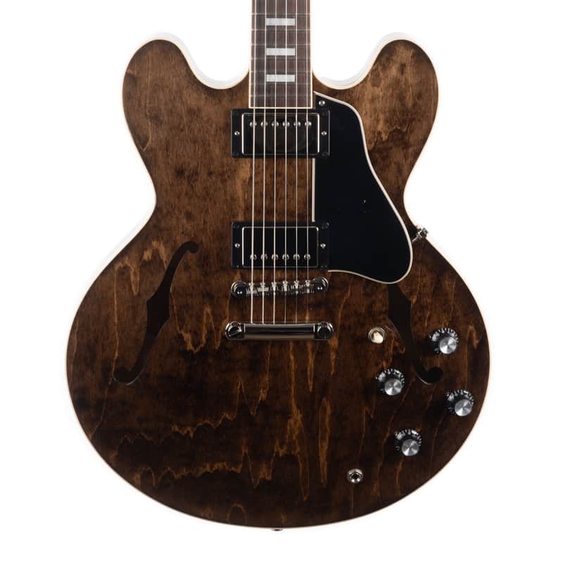 Gibson ES-335 60s Semi-Hollow Electric - Dark Walnut image 1